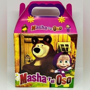 10 ct. Pack - Masha y el Oso Candy Boxes / Paq con 10 Cajas de Masha para Dulces